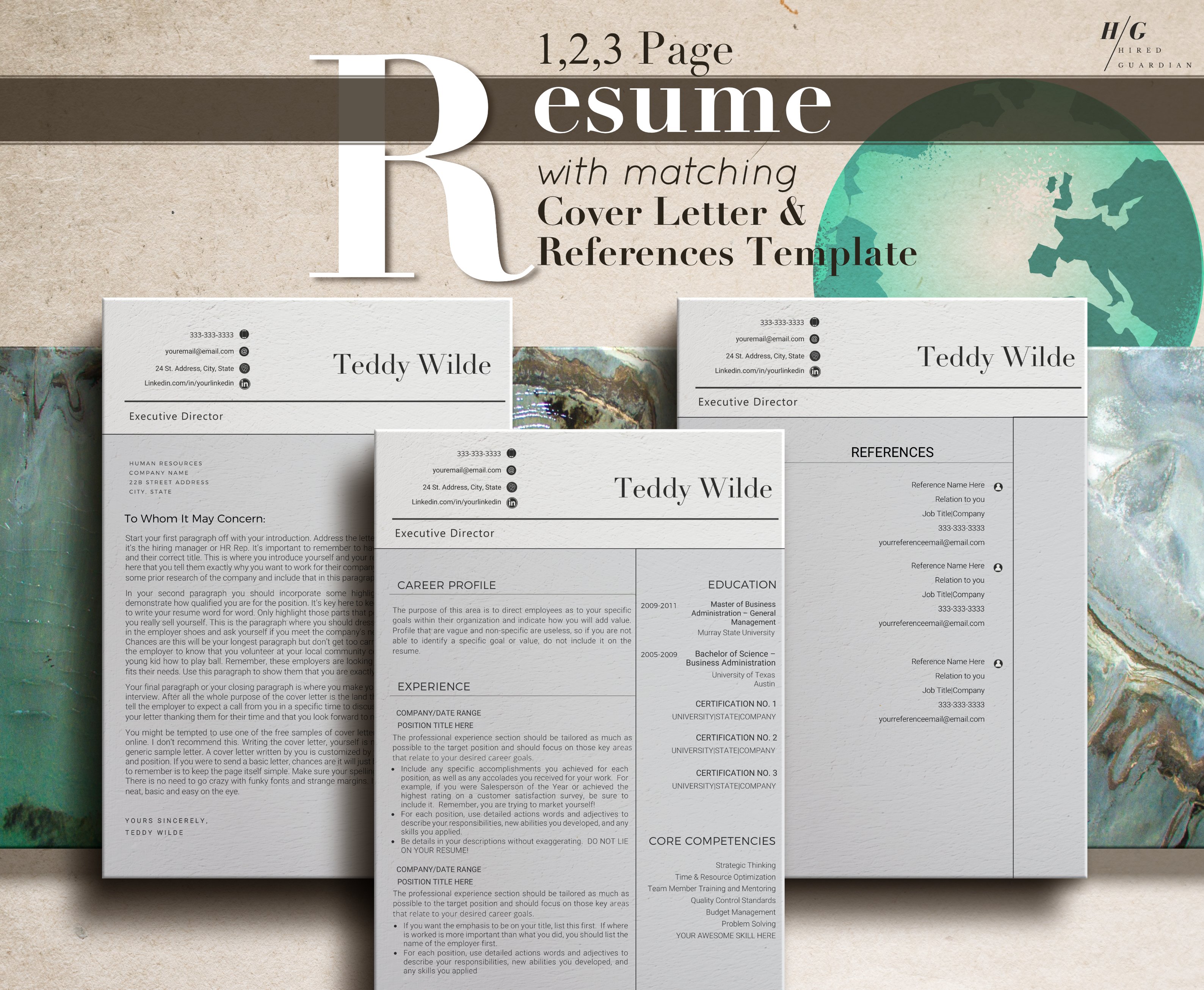 5 3 page resume template lebenslauf vorlage resume template with cover letter resume copy copy copy copy copy 4 36