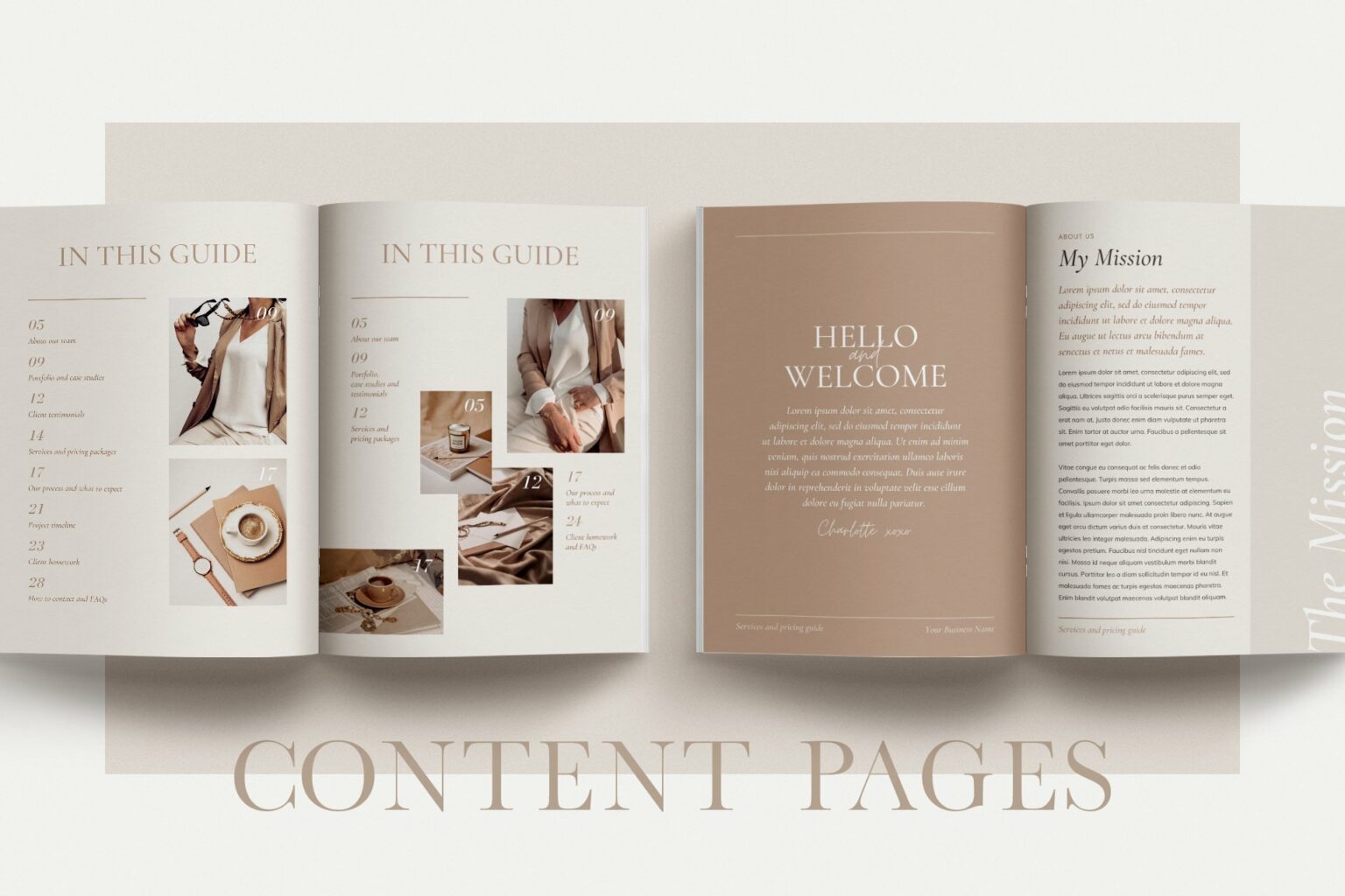 Services and Pricing Guide Template – MasterBundles