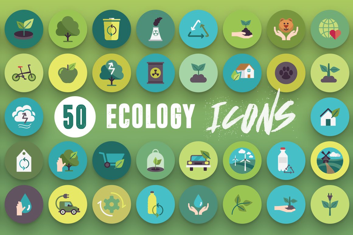 50 ecology icons 1 259