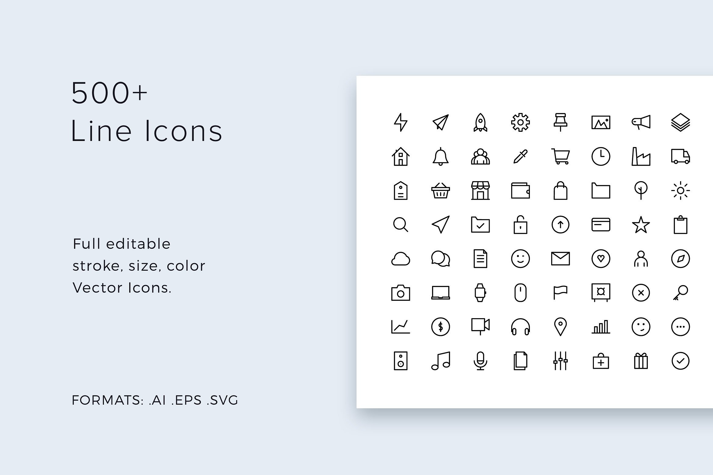500 line icons preview2 987