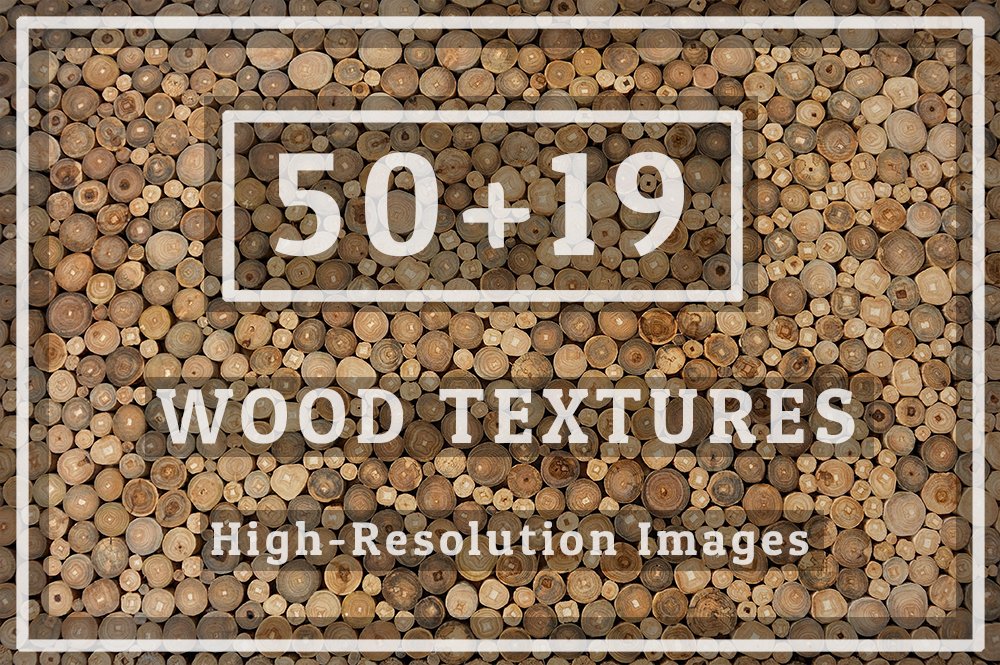 50 Wood Texture Set 04 & 19pic BONUS cover image.