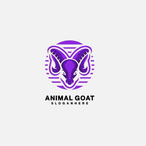 goat symbol logo icon design graphic cover image.