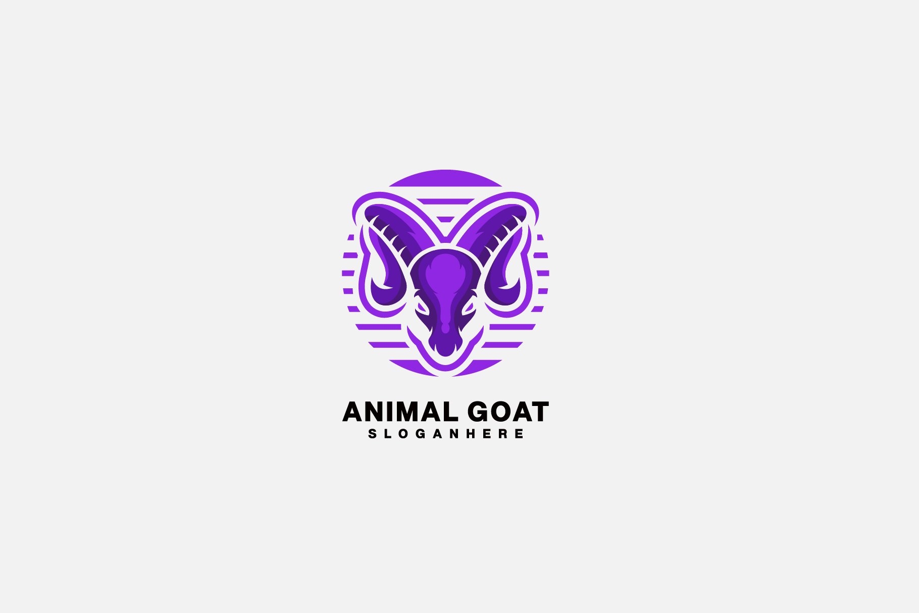 goat symbol logo icon design graphic cover image.