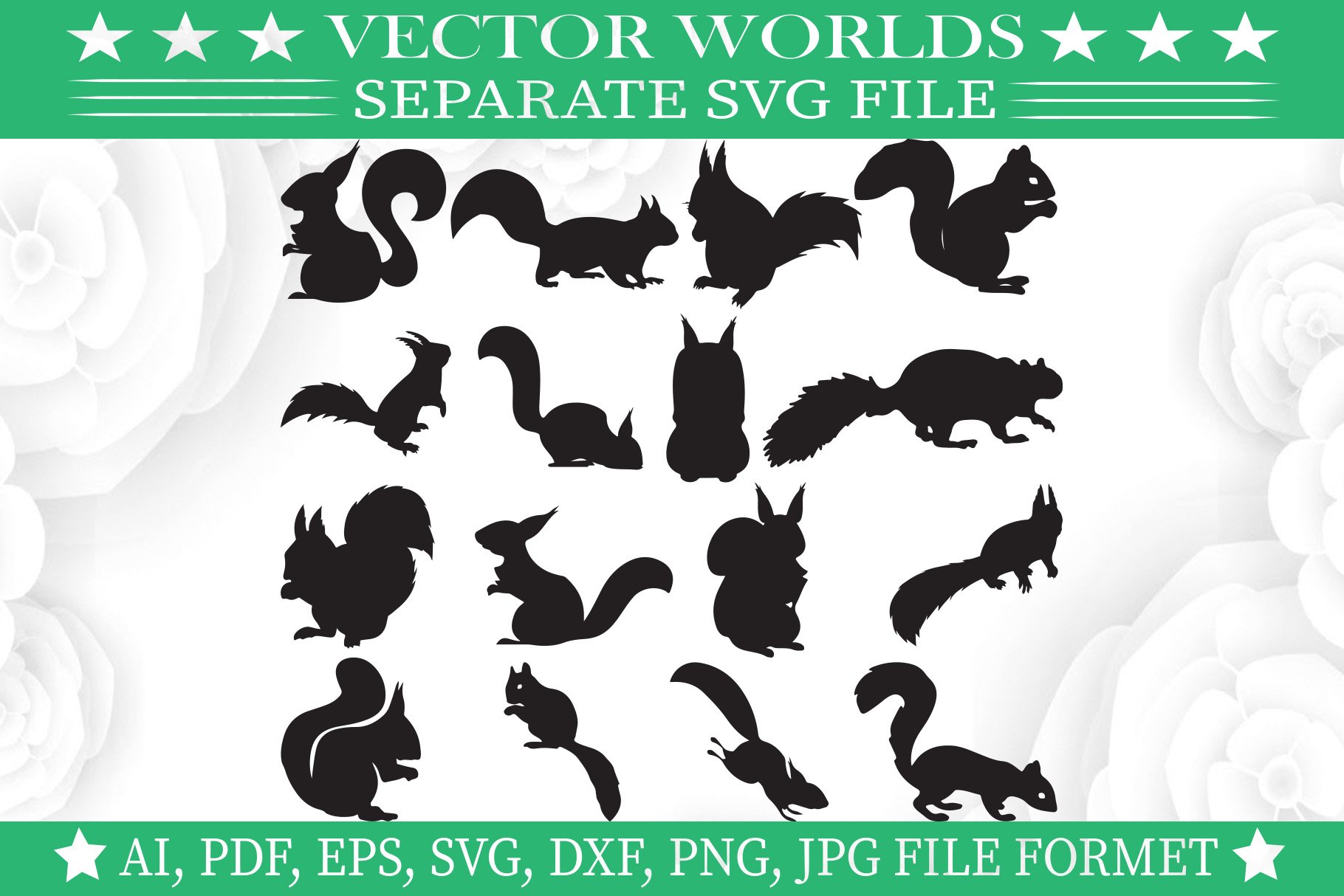 Sneaky Squirrel Svg, Squirrel Svg cover image.