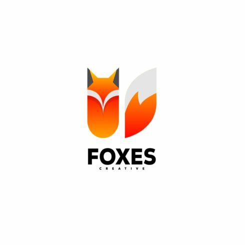 foxes design illustration logo color cover image.