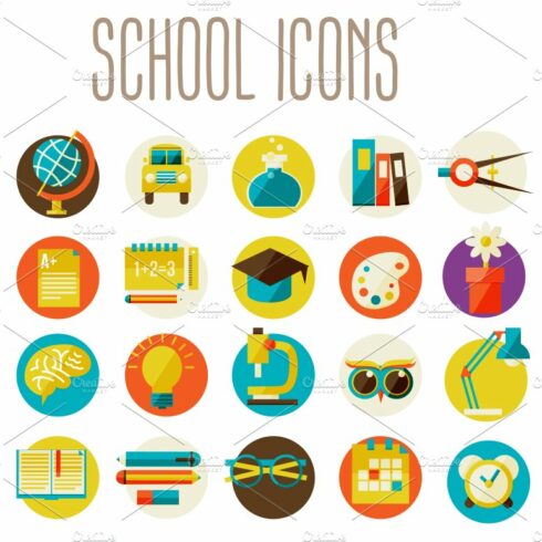 School Icons cover image.