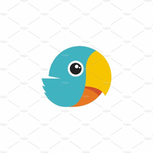 set of parrot bird logo vector anima cover image.