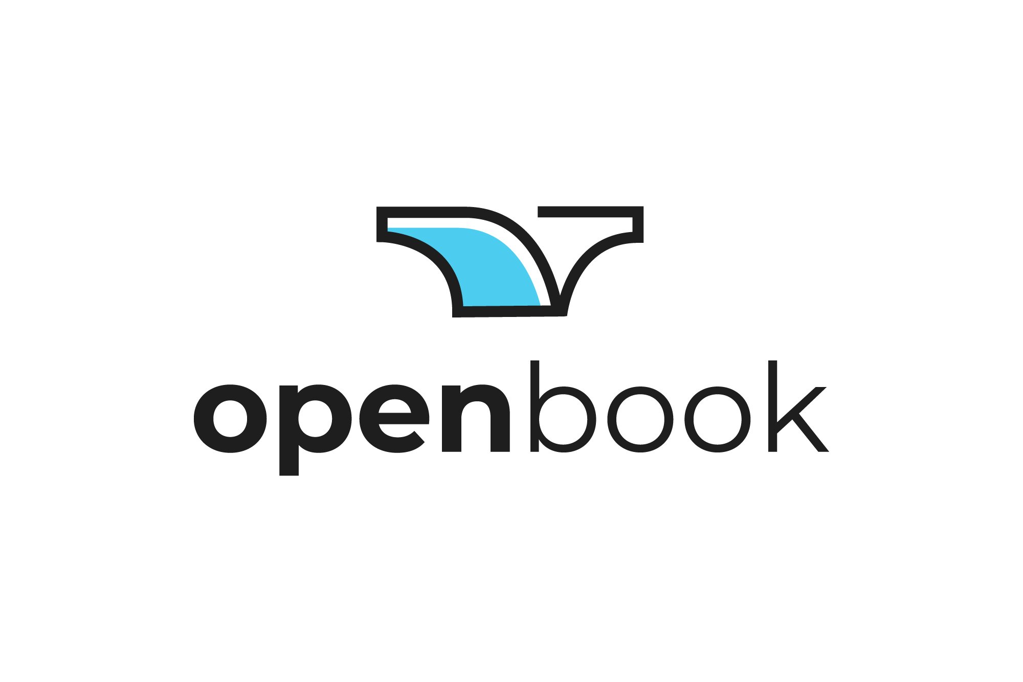 Education book logo, bookstore icon cover image.