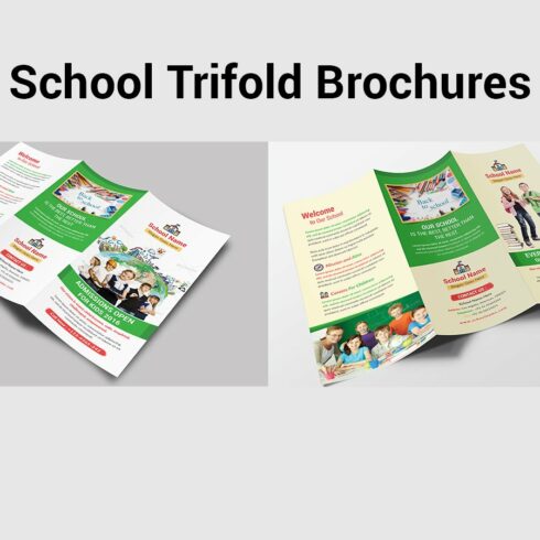 School Trifold Brochures cover image.