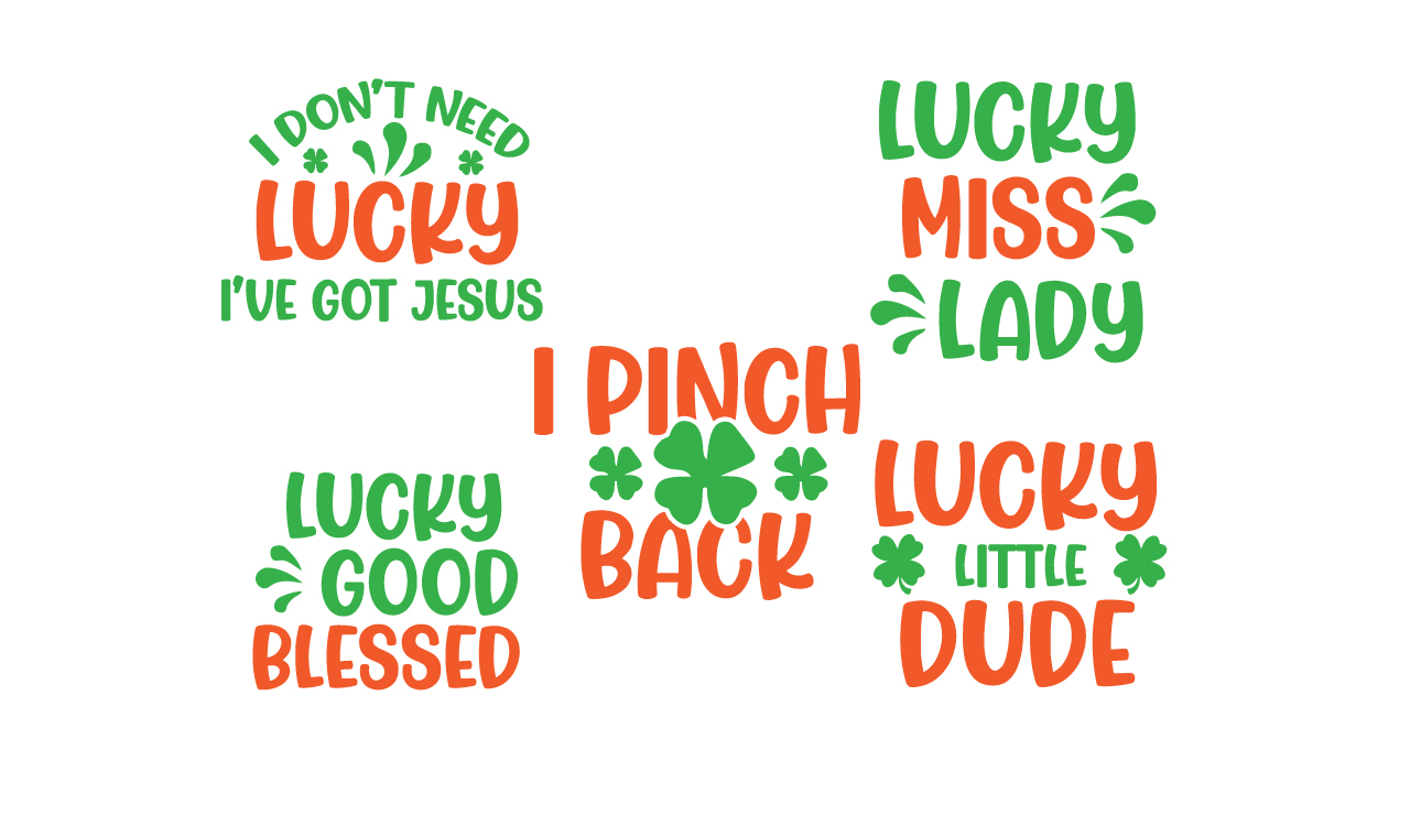 I don't need lucky i've got jesus i pinch lady lucky good.