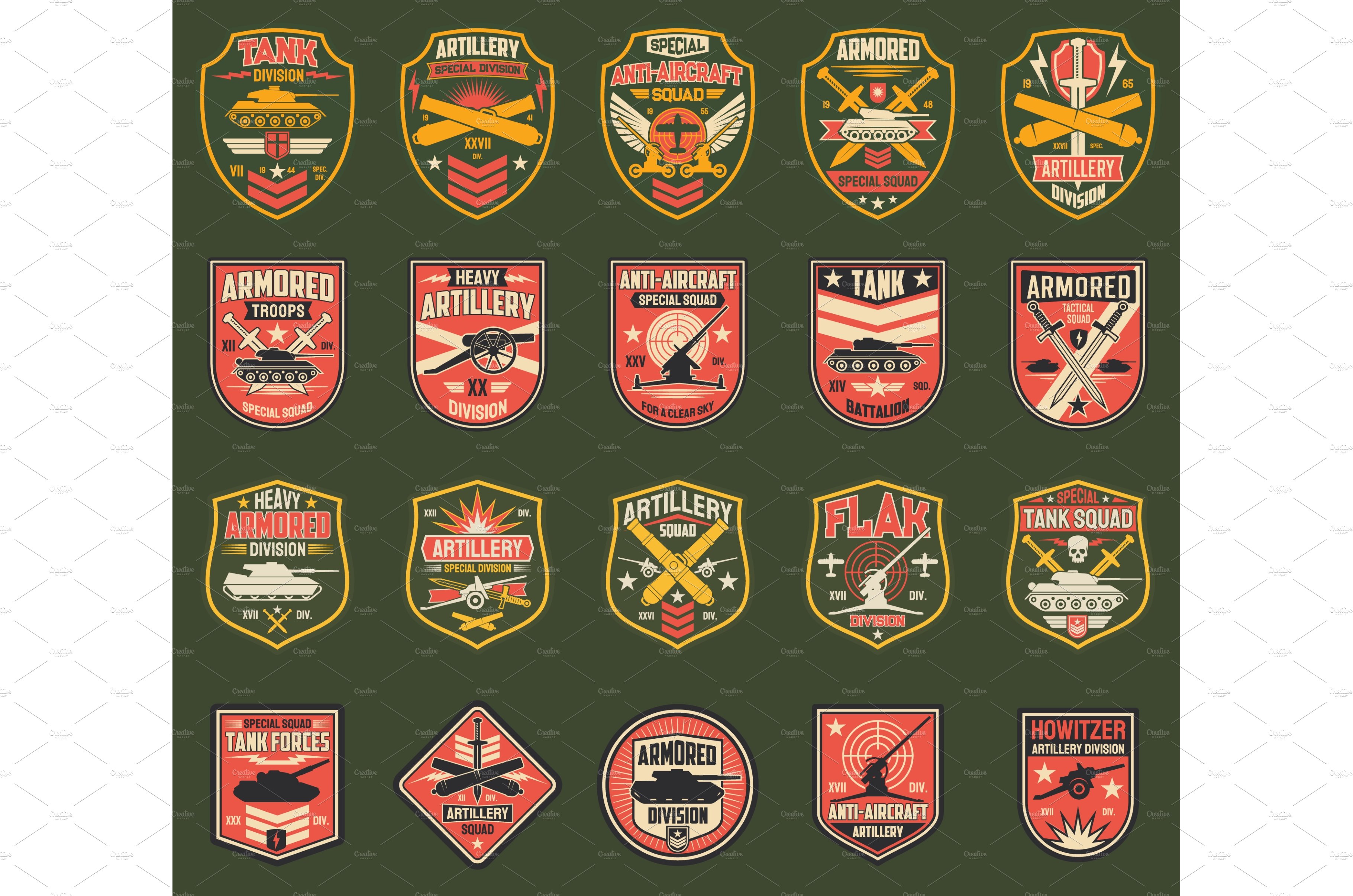 USA military chevrons cover image.