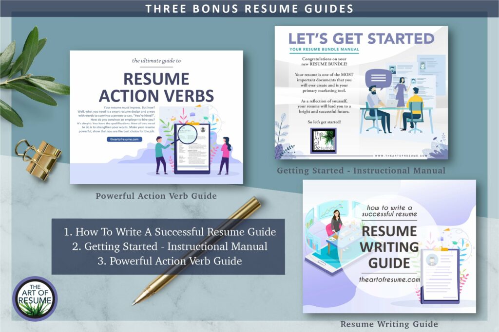 Executive Resume CV Template – MasterBundles