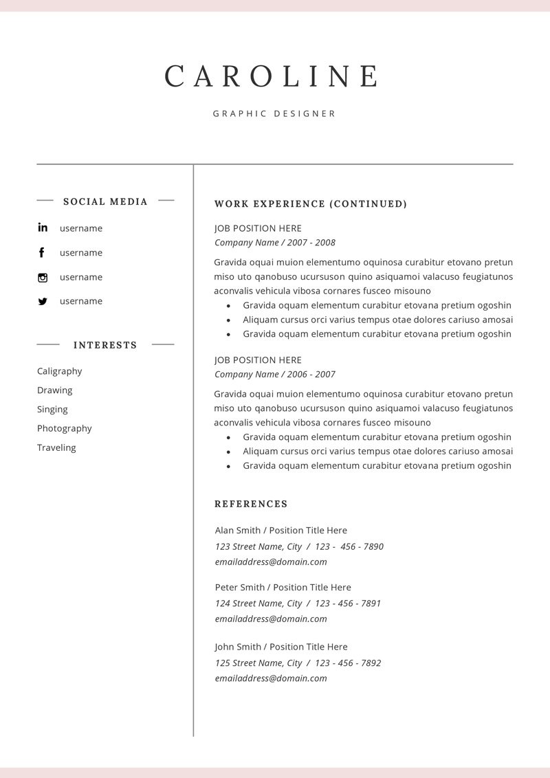 9 resume template 502