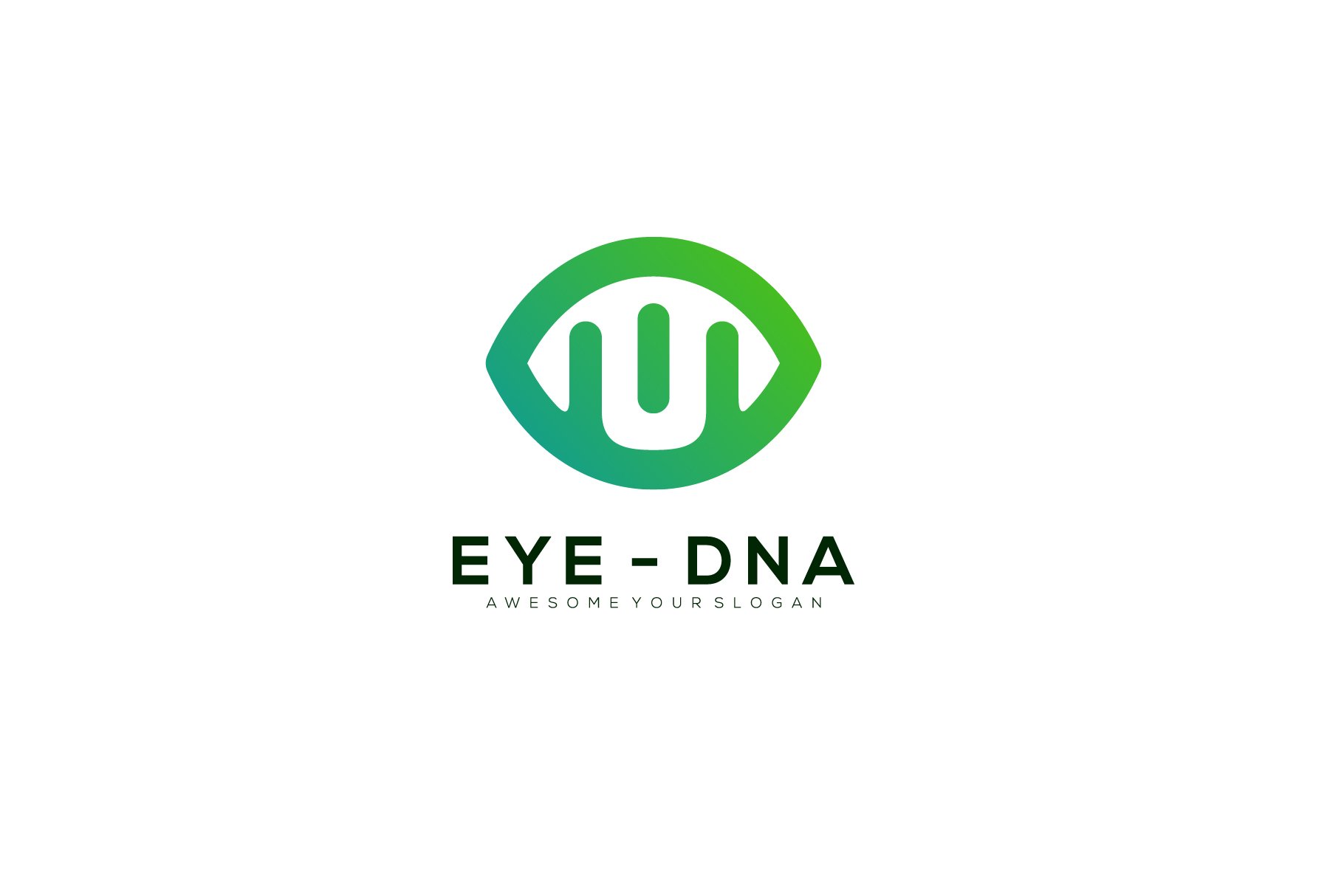 Dna Eye Icon Logo Design Element cover image.