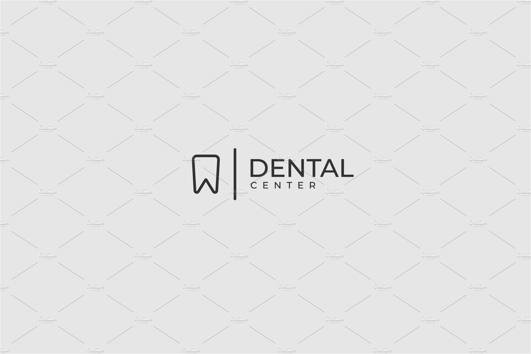 Modern minimalistic dentist logo des cover image.