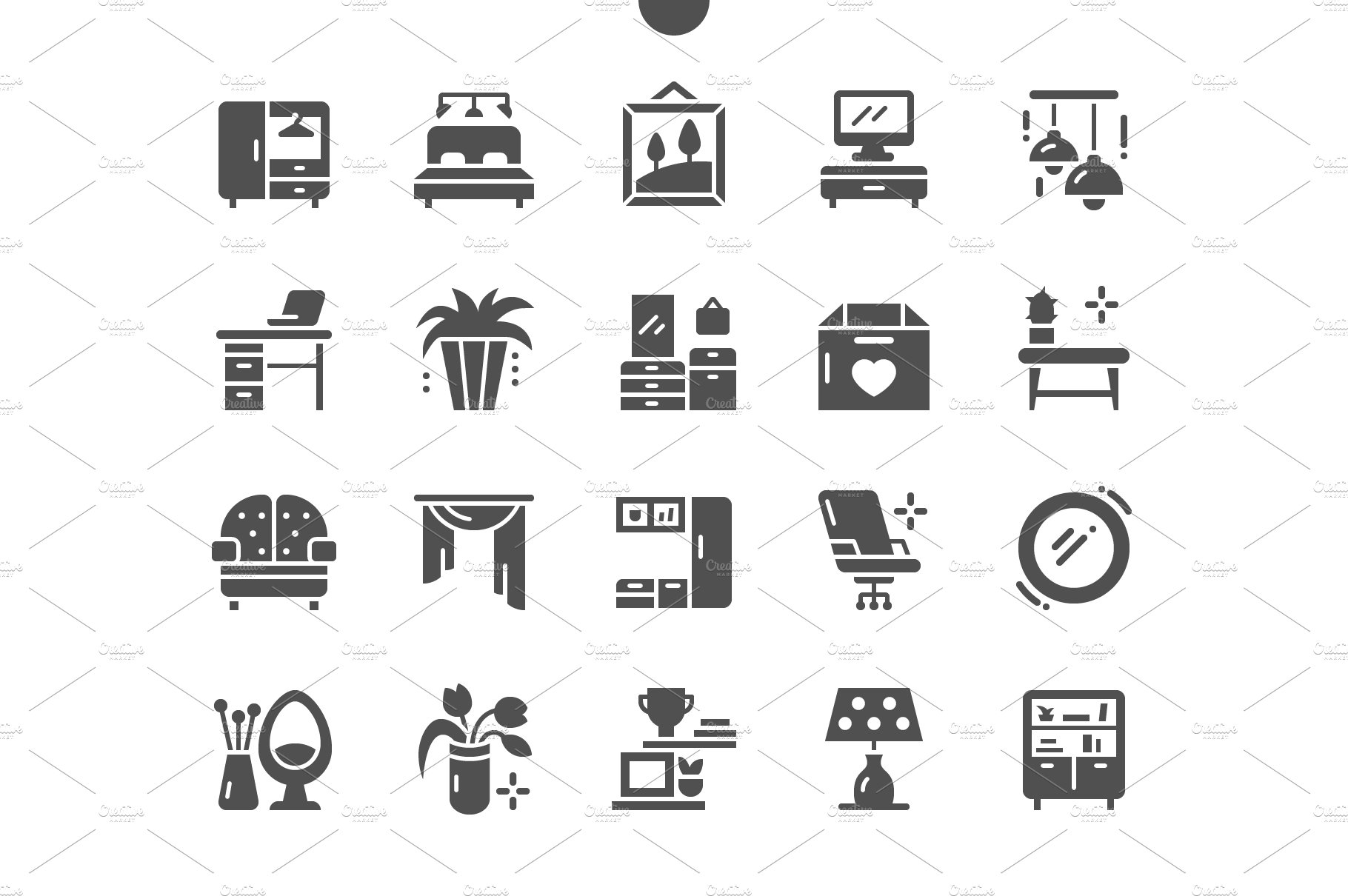 Furniture Icons cover image.