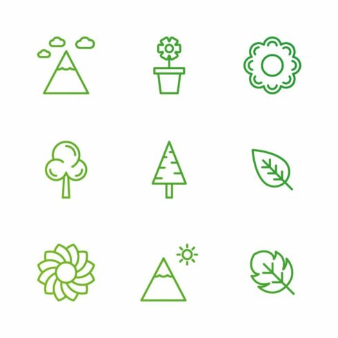 Nature and Garden Icons cover image.