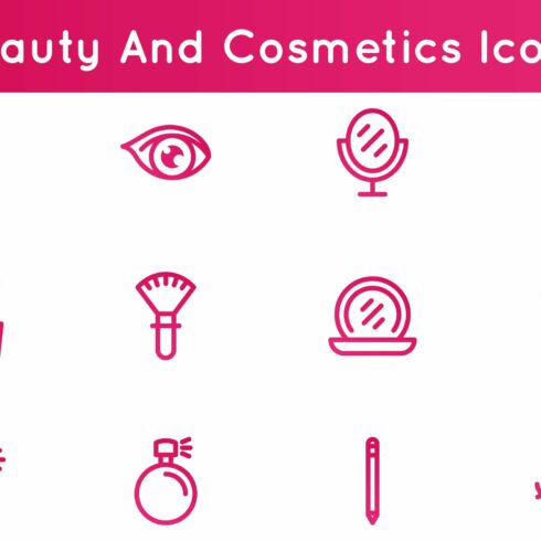 Makeup Icons cover image.