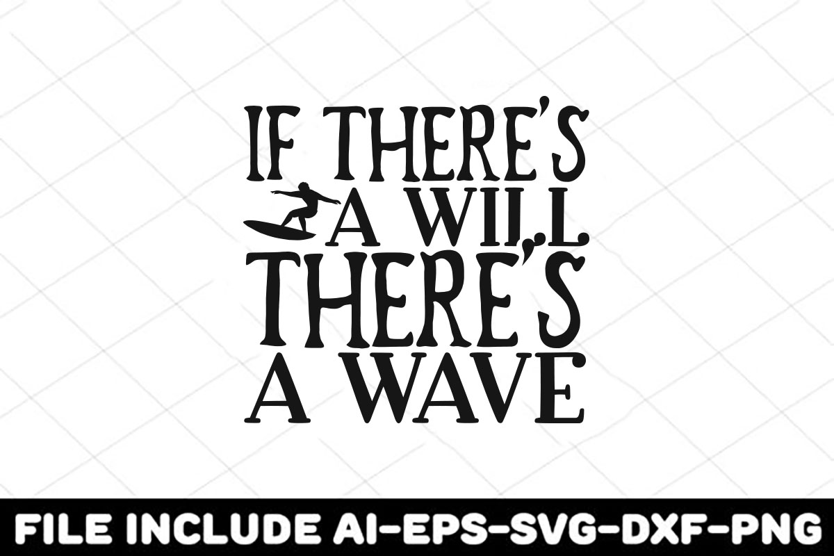 If there's a will there's a wave svg file.