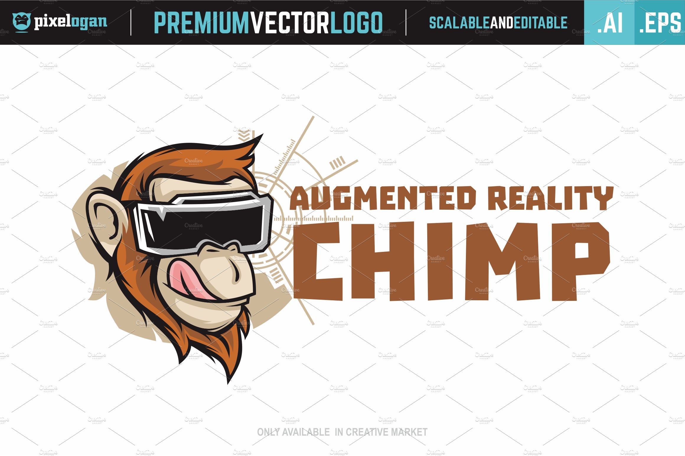 Augmented Reality Chimp Logo cover image.