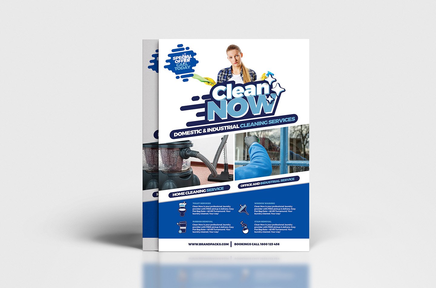 a4 cleaning service poster template 3 7