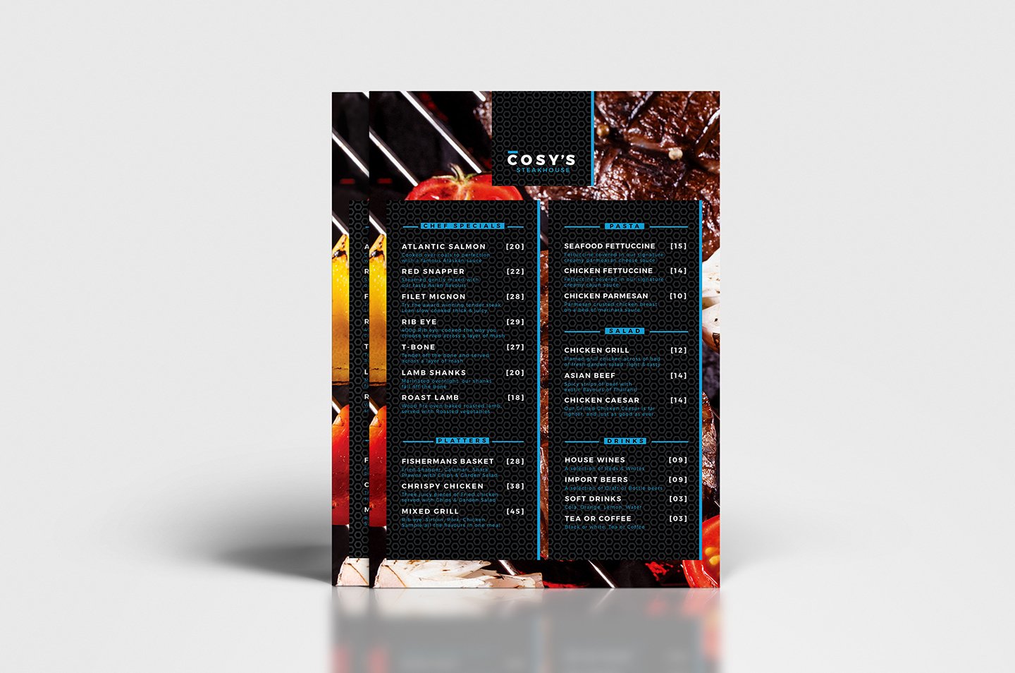 a4 restaurant menu template 3 233