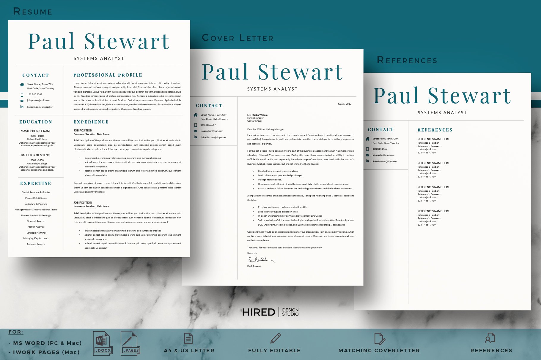 a4 resume template 230