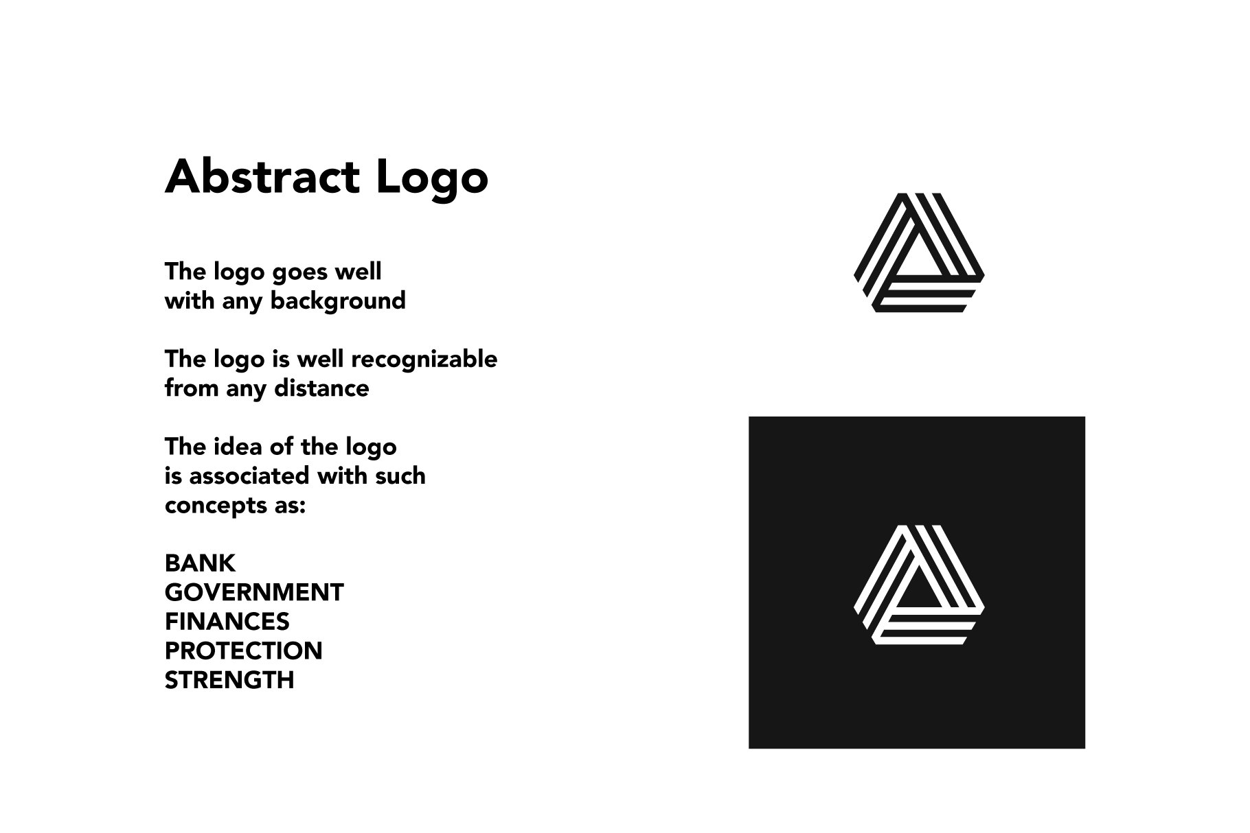 abstract logo 864