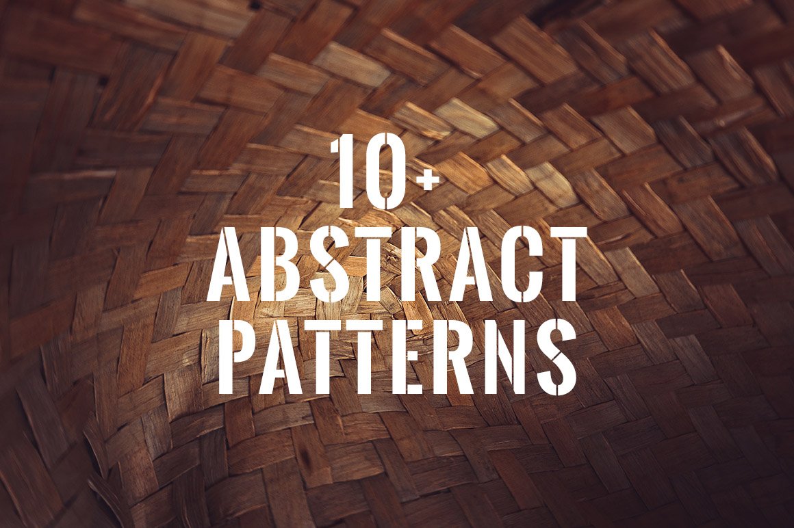Abstract wooden patterns cover image.