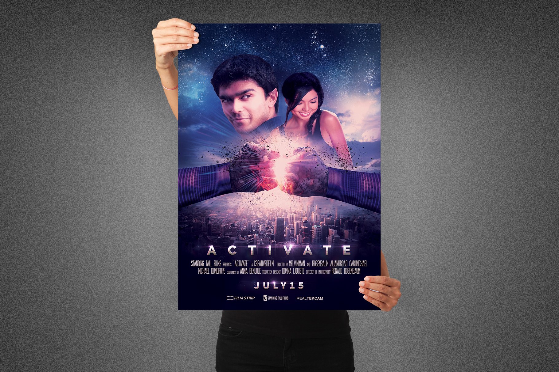 Activate Movie Poster Template cover image.