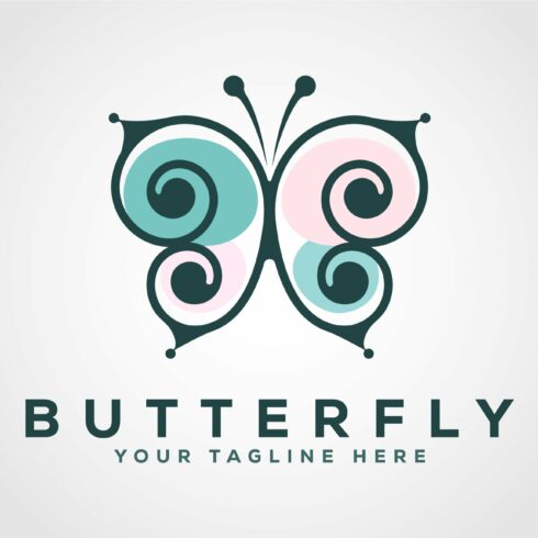 Butterfly logo. Premium quality cover image.