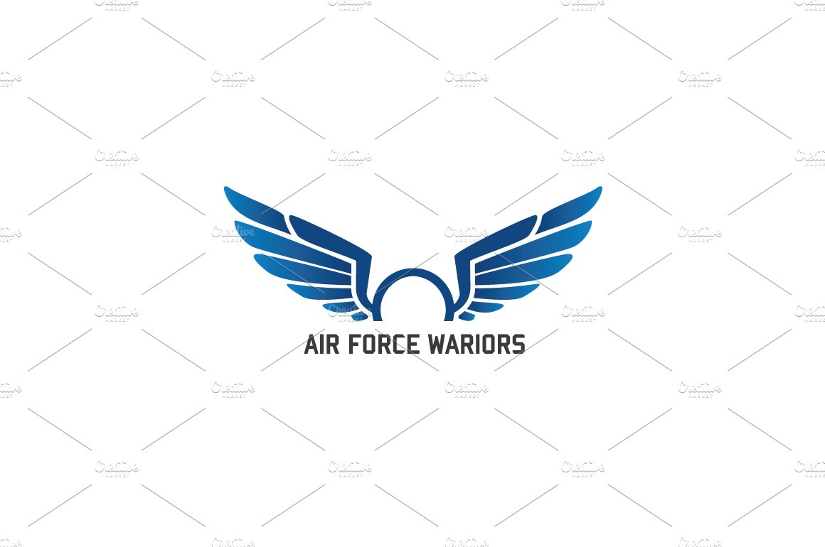 Air force Wariors – Logo Template cover image.