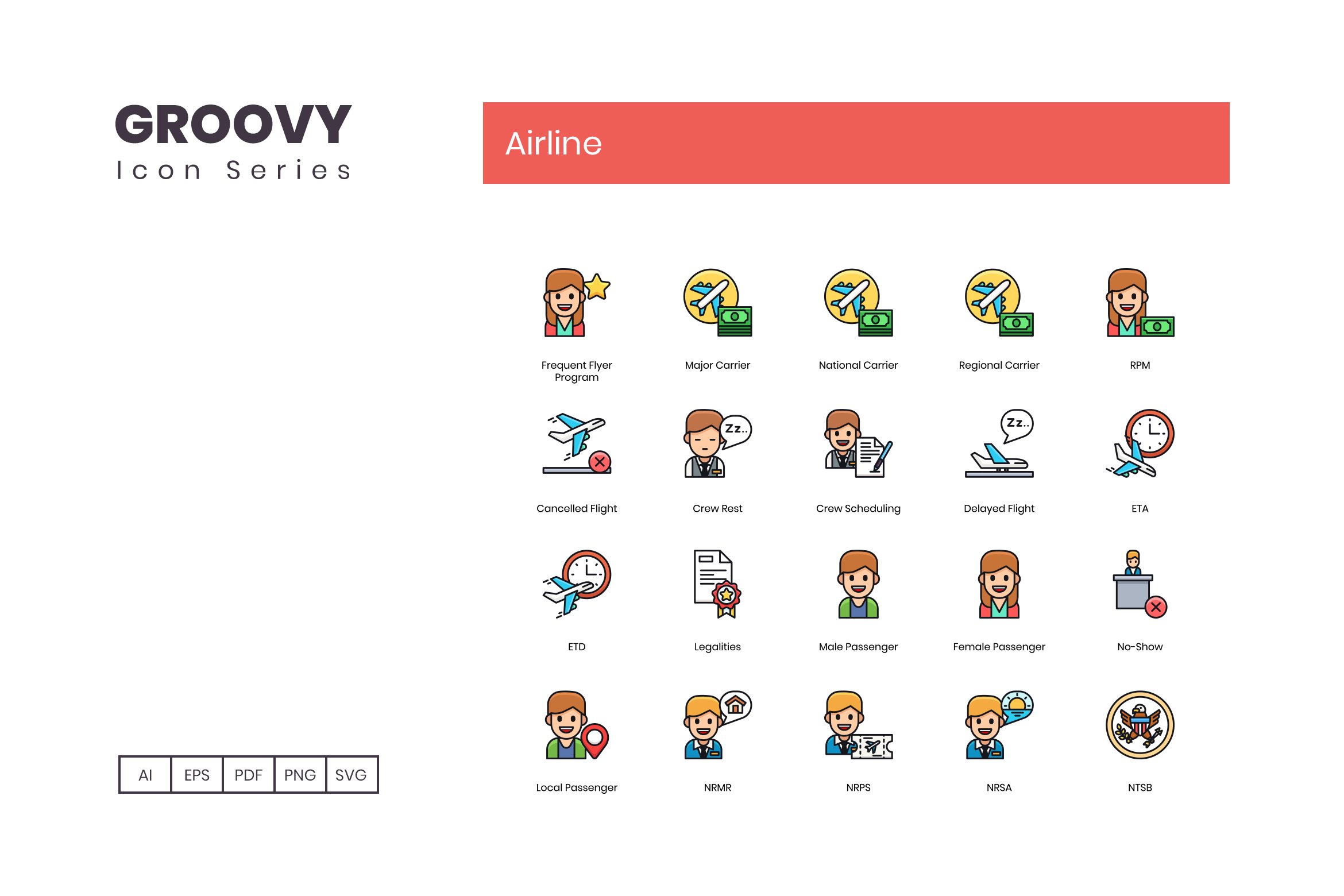 airline icons groovy cm 3 362