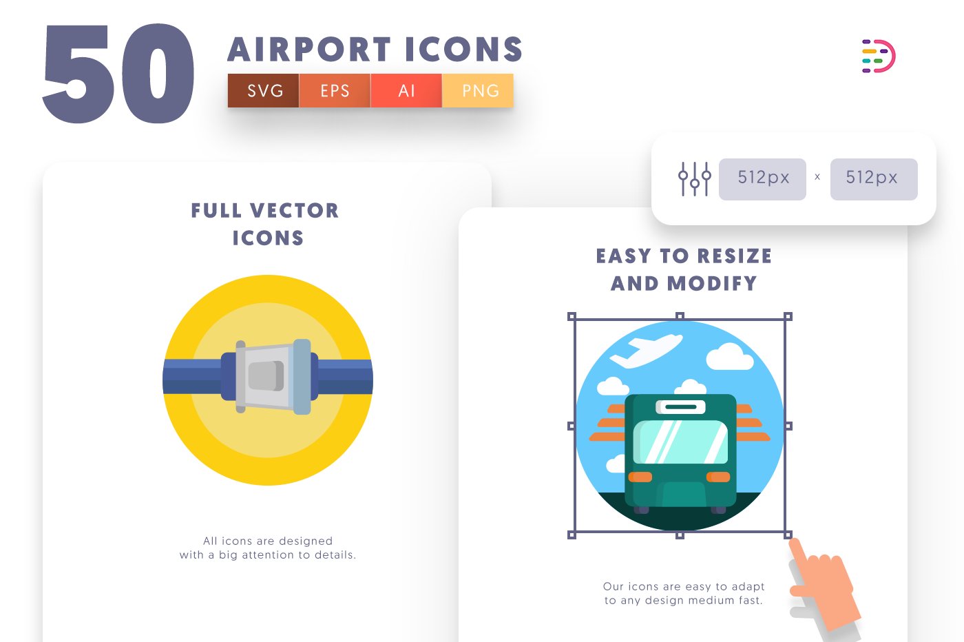 airport icons cover 6 639