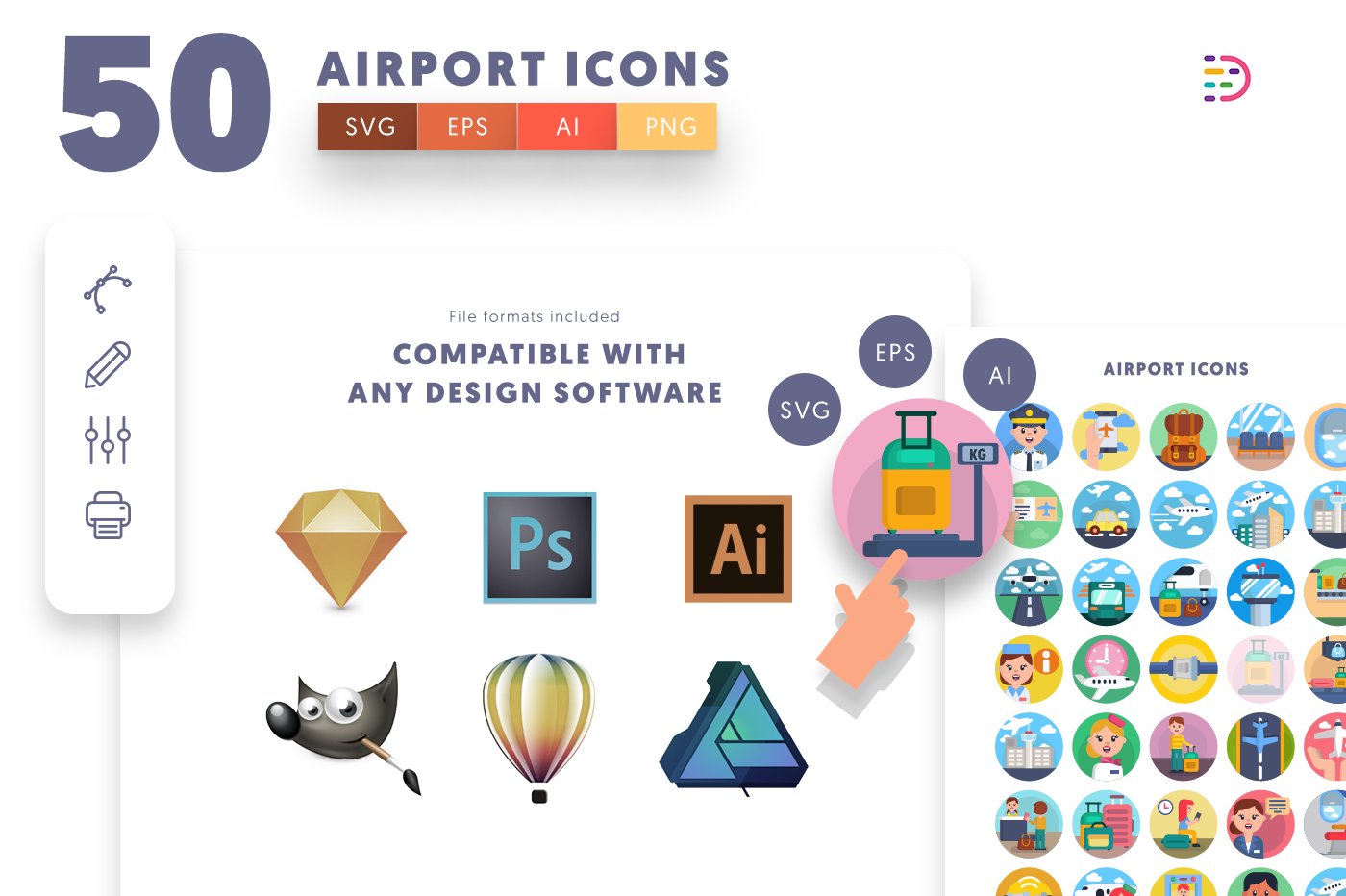 airport icons cover 8 66