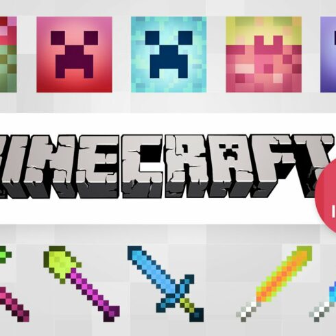10 Hyper Minecraft Icons cover image.