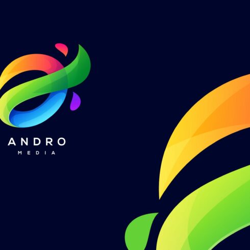 Andro Media colorful logo cover image.