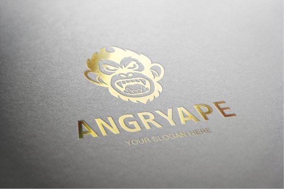 angry ape logo preview 07 133