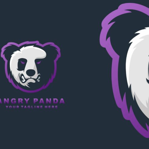 Angry Panda Logo cover image.