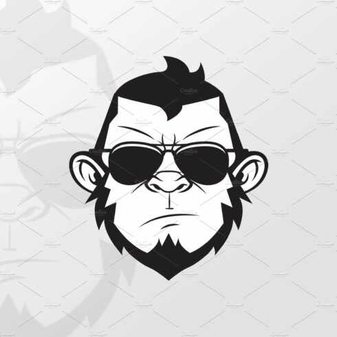 Ape Man Vector Logo Mascot cover image.