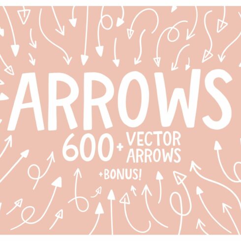 Hand Drawn Arrows Vector Pack cover image.