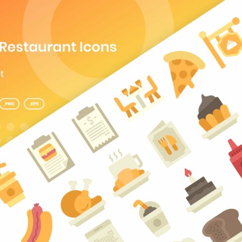 40 Food & Restaurant - Flat cover image.