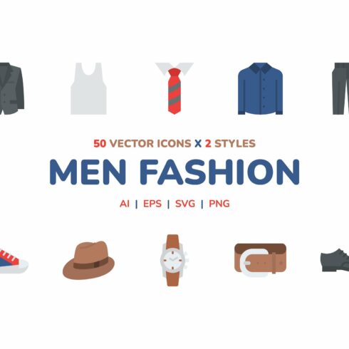 Men Fashion Icon Pack cover image.