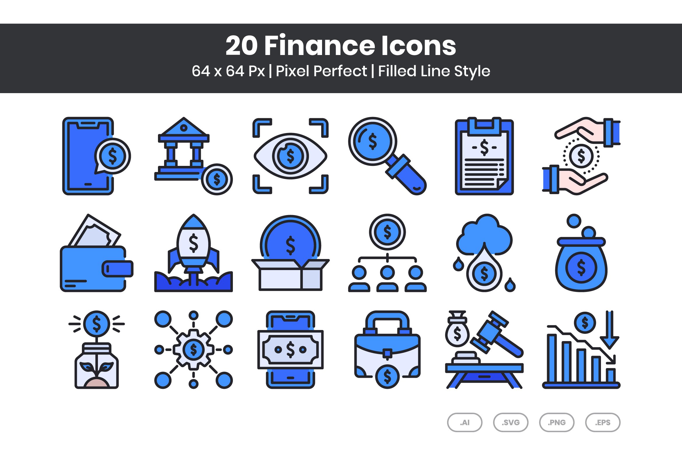 20 Finance - Filled Line cover image.