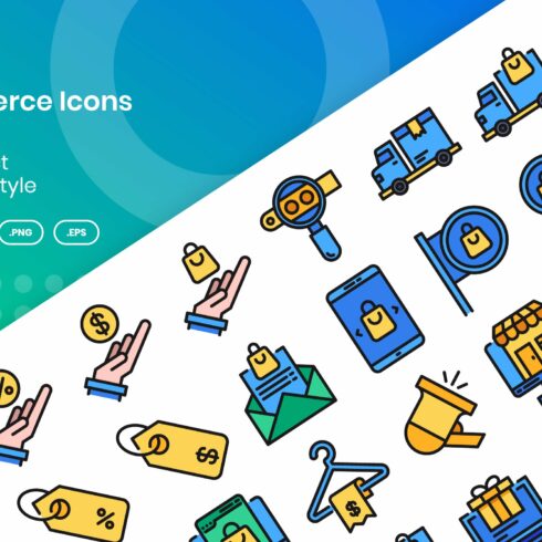 40 Ecommerce - Filled Line cover image.