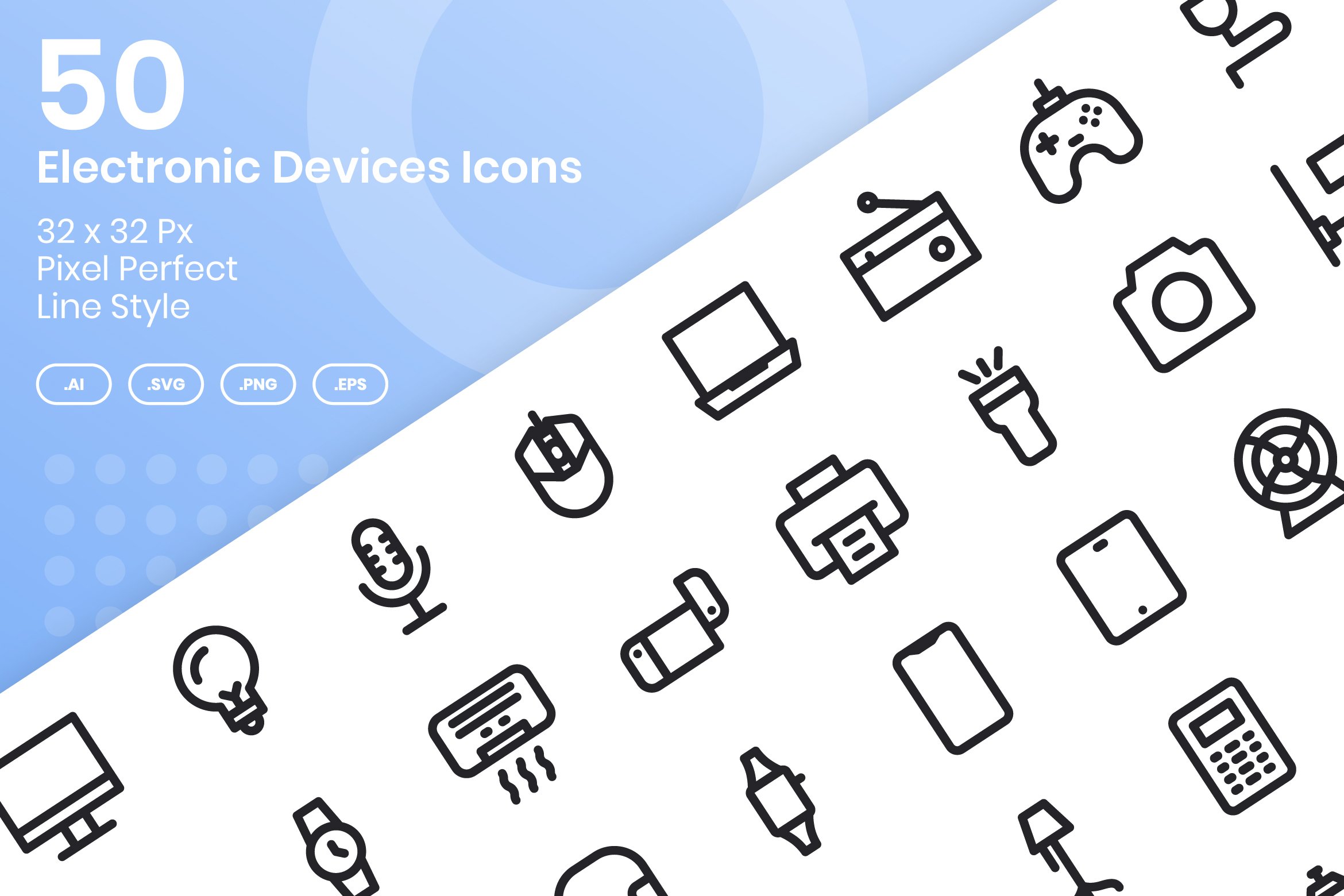 50 Electronic Device - Line cover image.