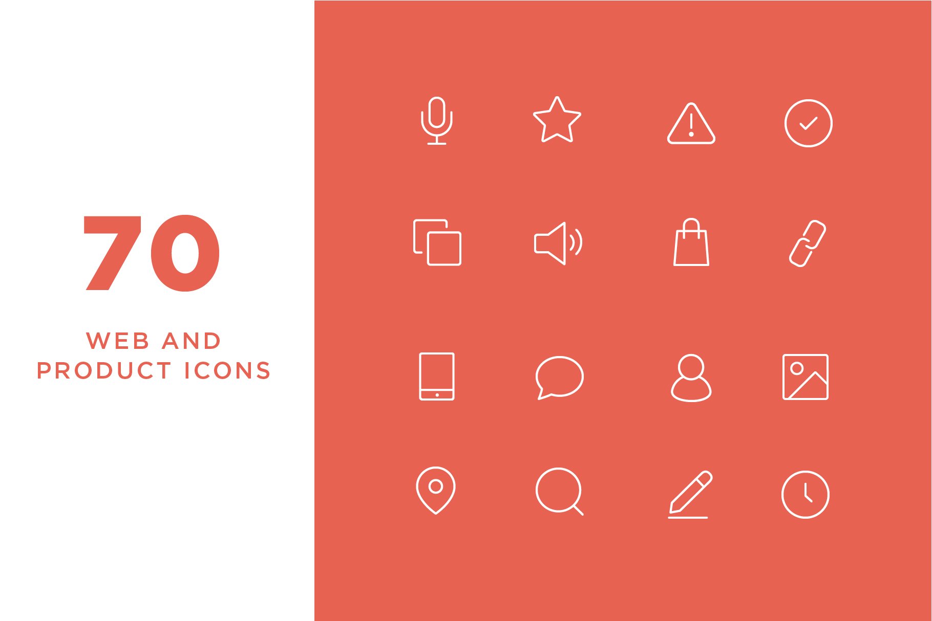 Minimal Web and Product Icons cover image.