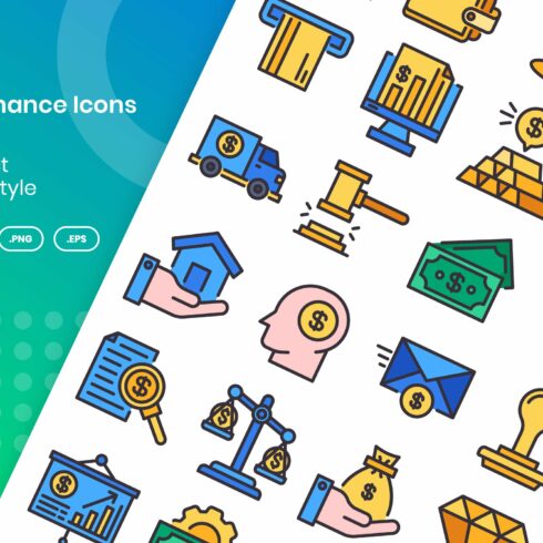 40 Bank & Finance - Filled Line cover image.