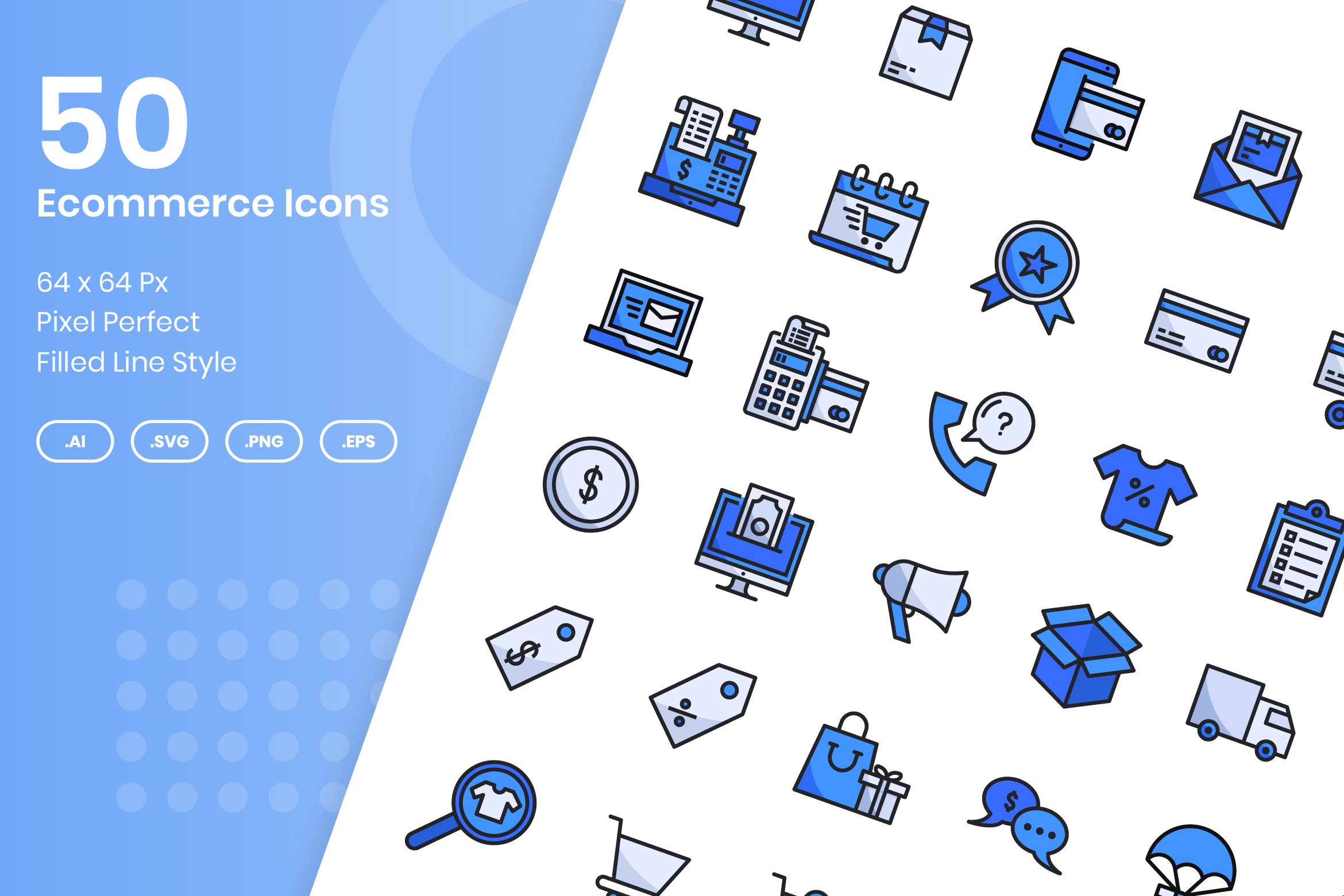 50 Ecommerce - Filled Line cover image.