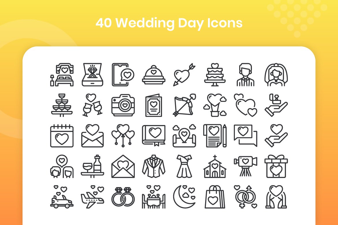 40 Wedding Day - Line preview image.
